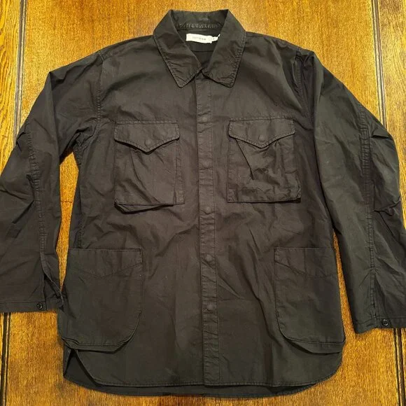 nonnative black shirt pocket jacket (size m-l) - Picture 1 of 9